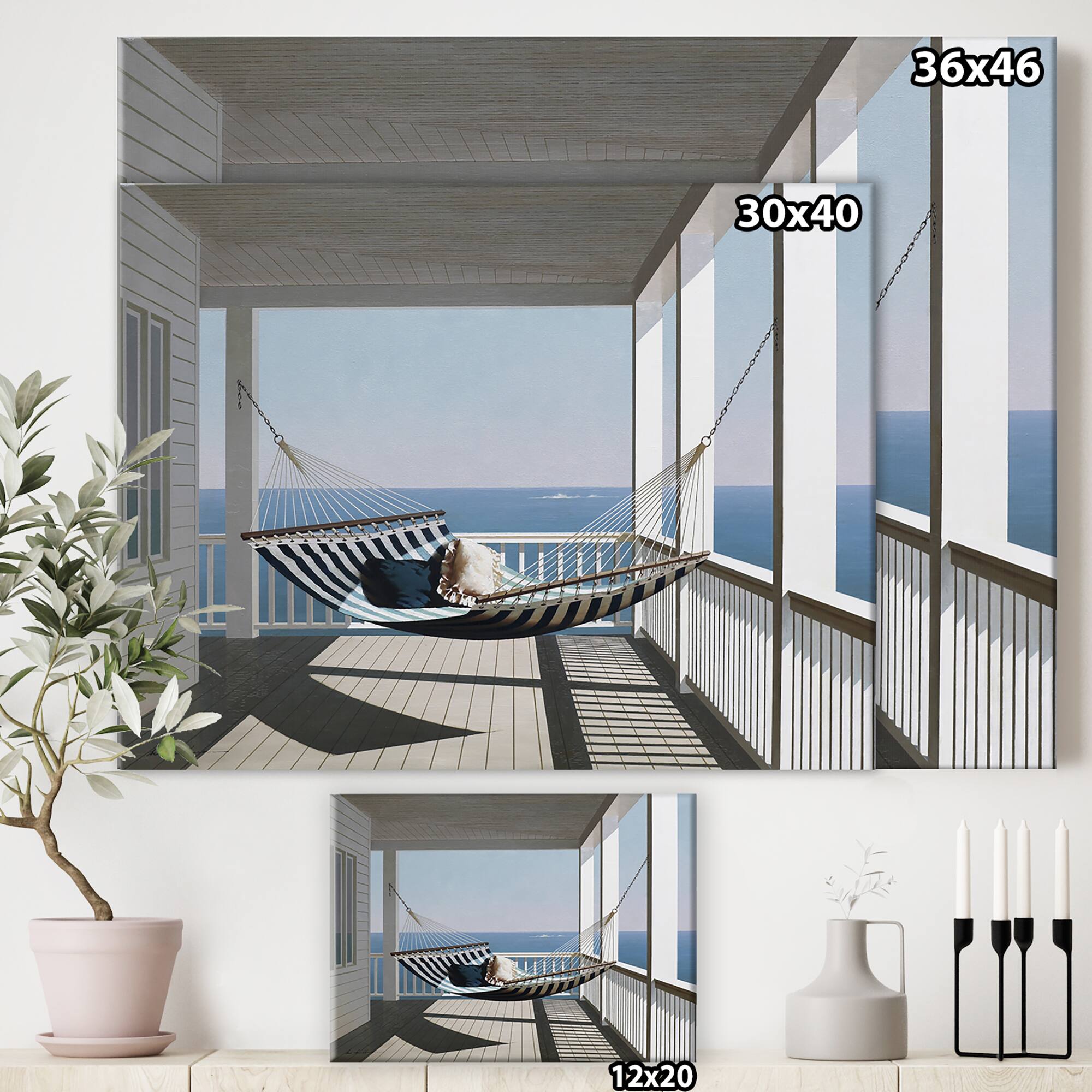 Designart - Hammock & Pillows